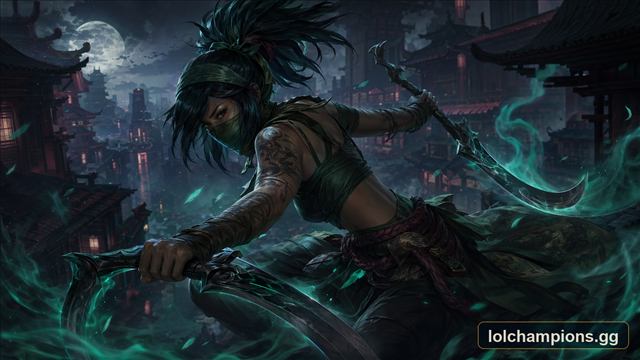 Akali Fan Art for League of Legends