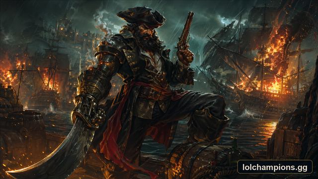 Gangplank Fan Art for League of Legends