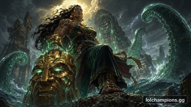 Illaoi Fan Art for League of Legends