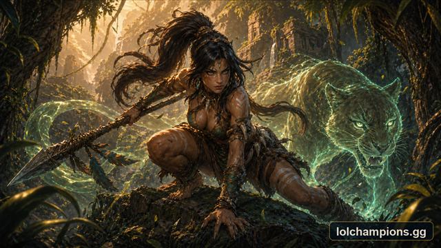Nidalee Fan Art for League of Legends