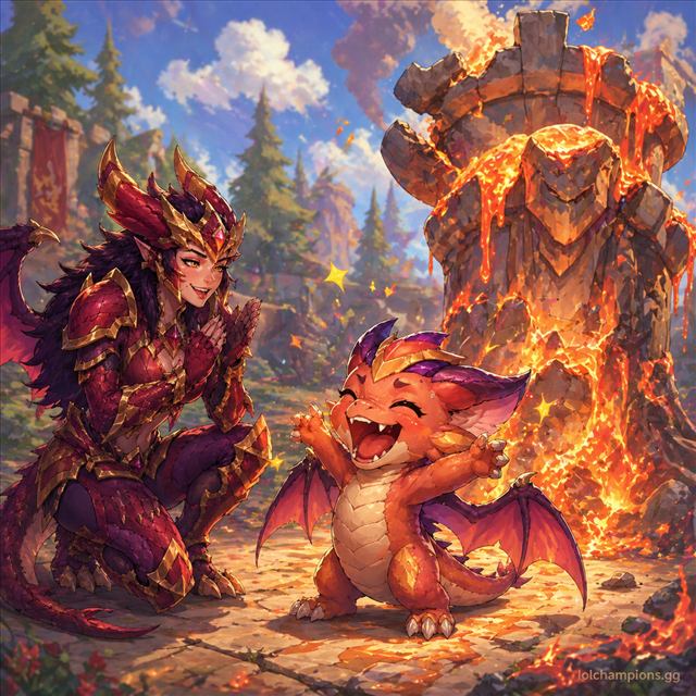 Shyvana fan art for League of Legends
