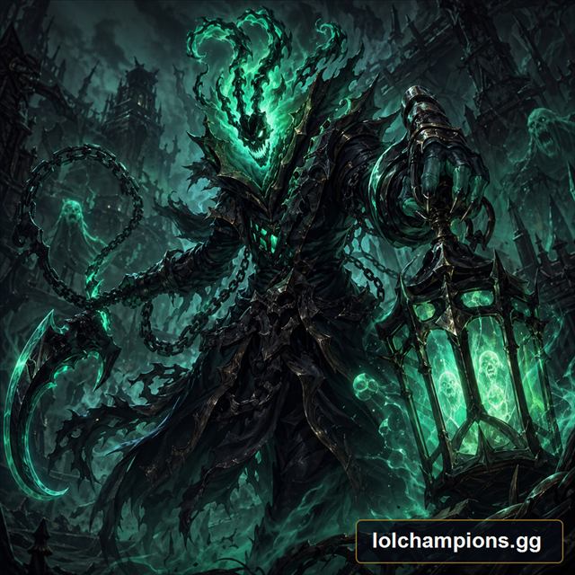 Thresh Fan Art for League of Legends
