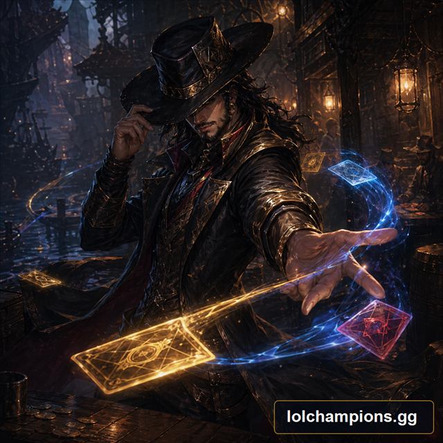 Twisted Fate Fan Art for League of Legends