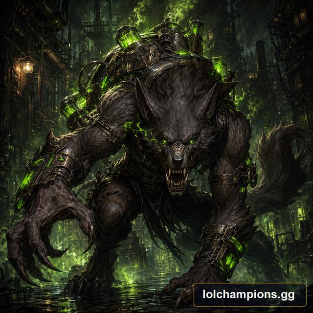 Warwick Fan Art for League of Legends