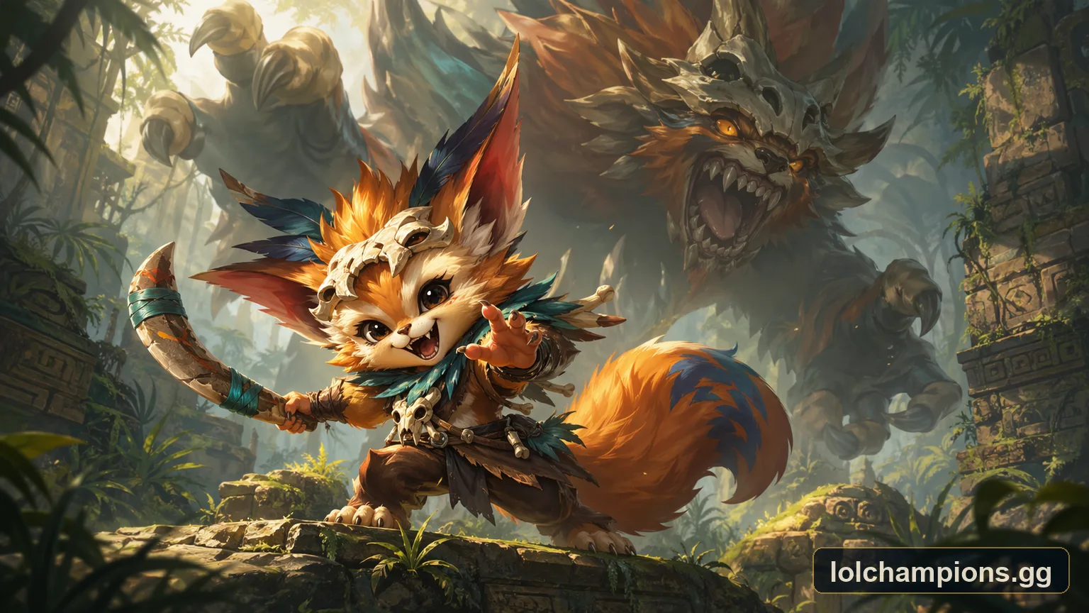 Gnar fan art by lolchampions.gg