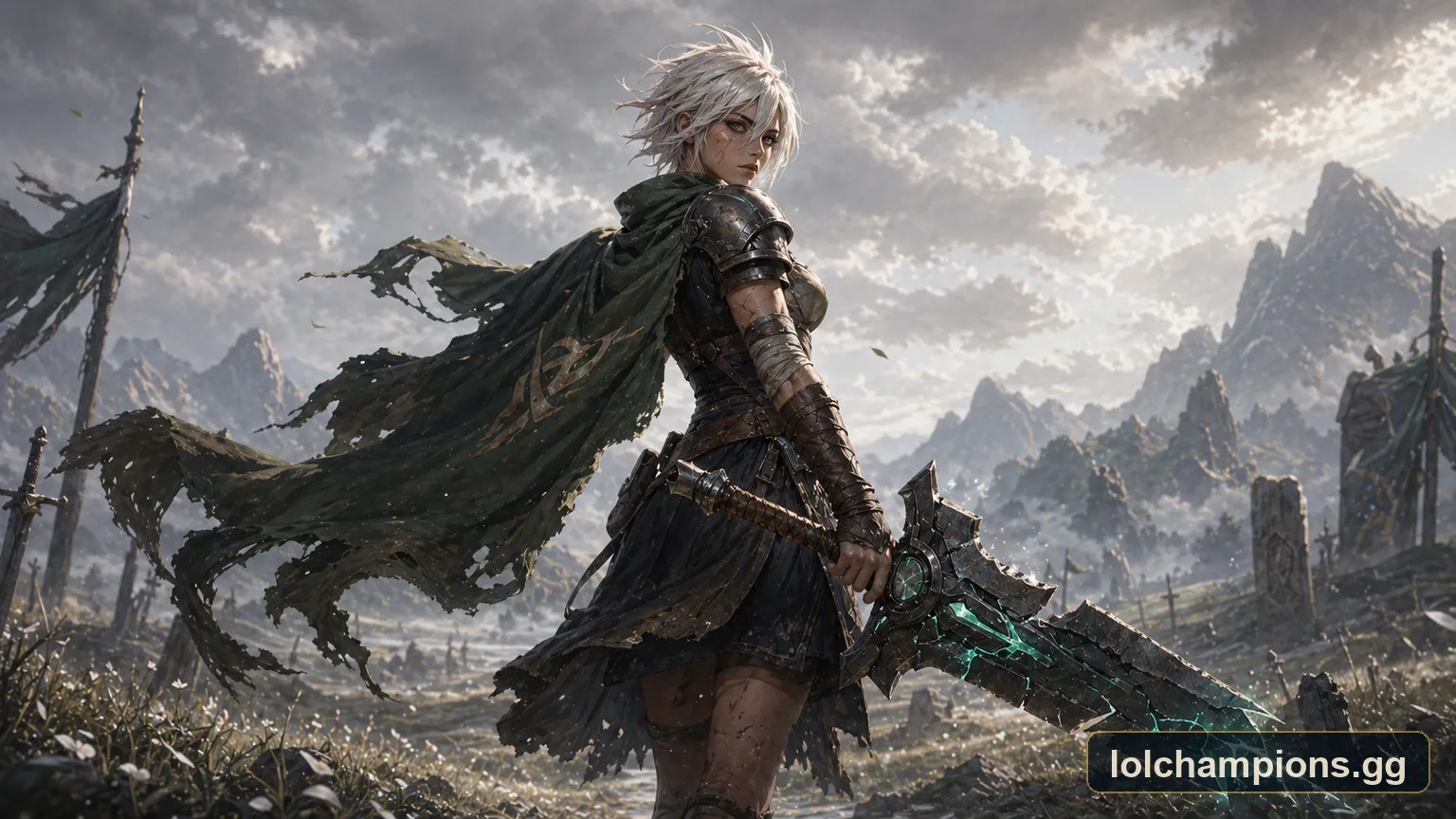 Riven fan art by lolchampions.gg
