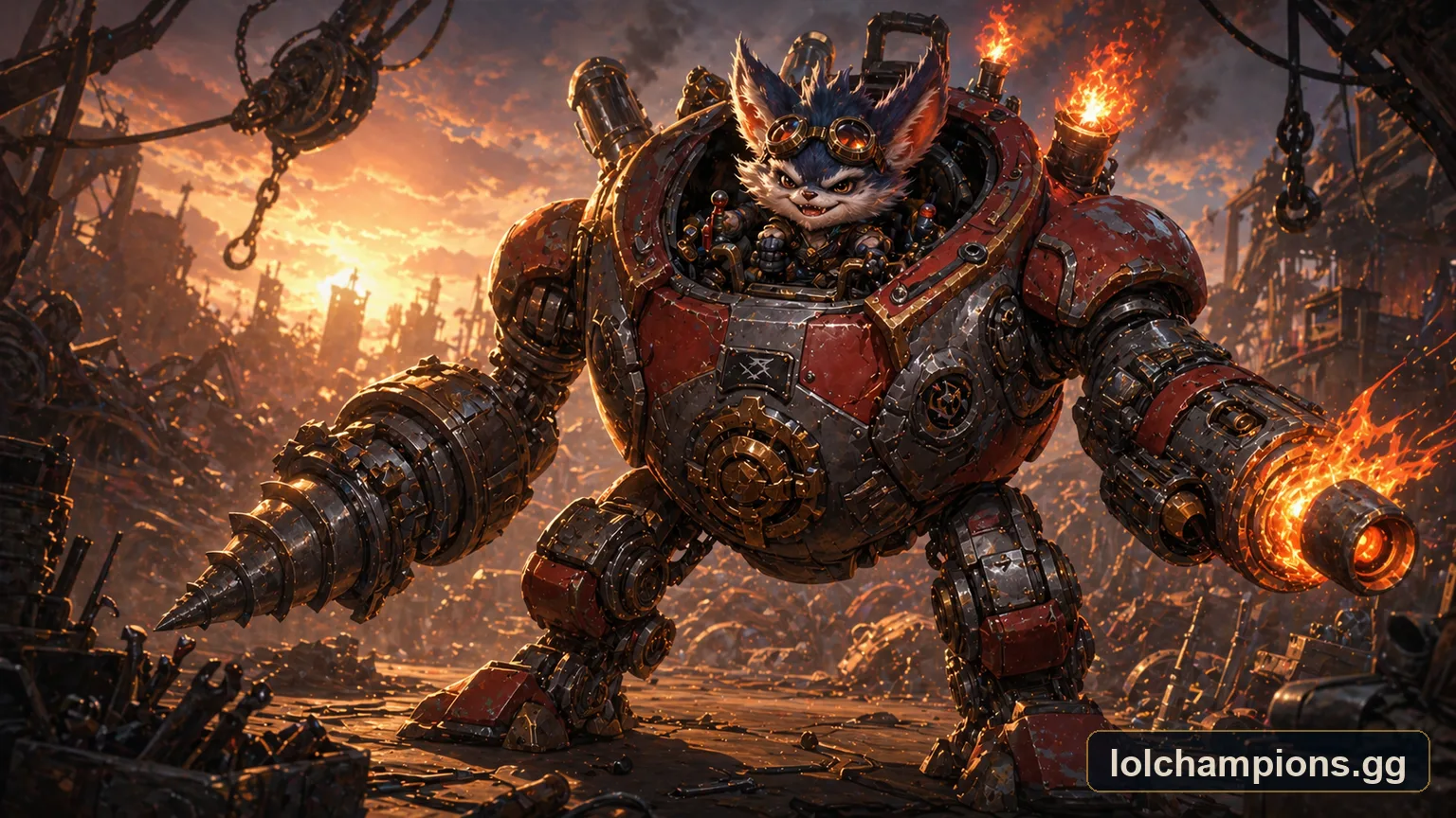 Rumble fan art by lolchampions.gg