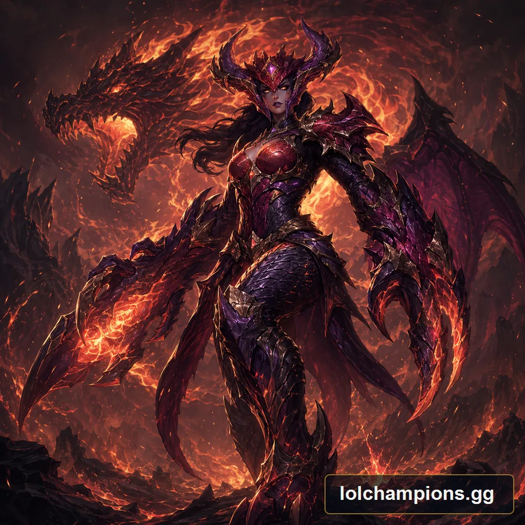Shyvana fan art by lolchampions.gg
