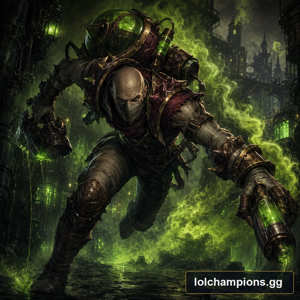 Singed fan art by lolchampions.gg