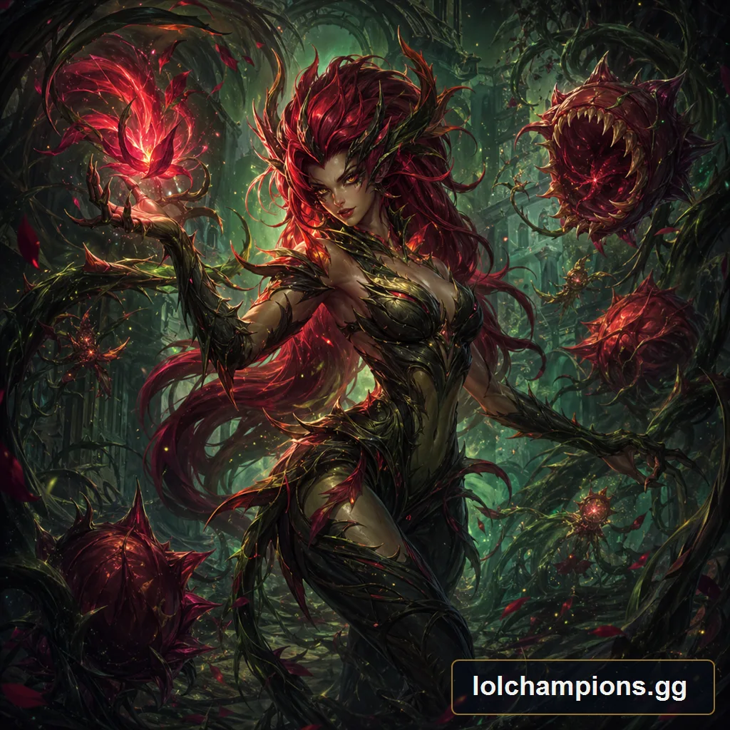 Zyra fan art by lolchampions.gg